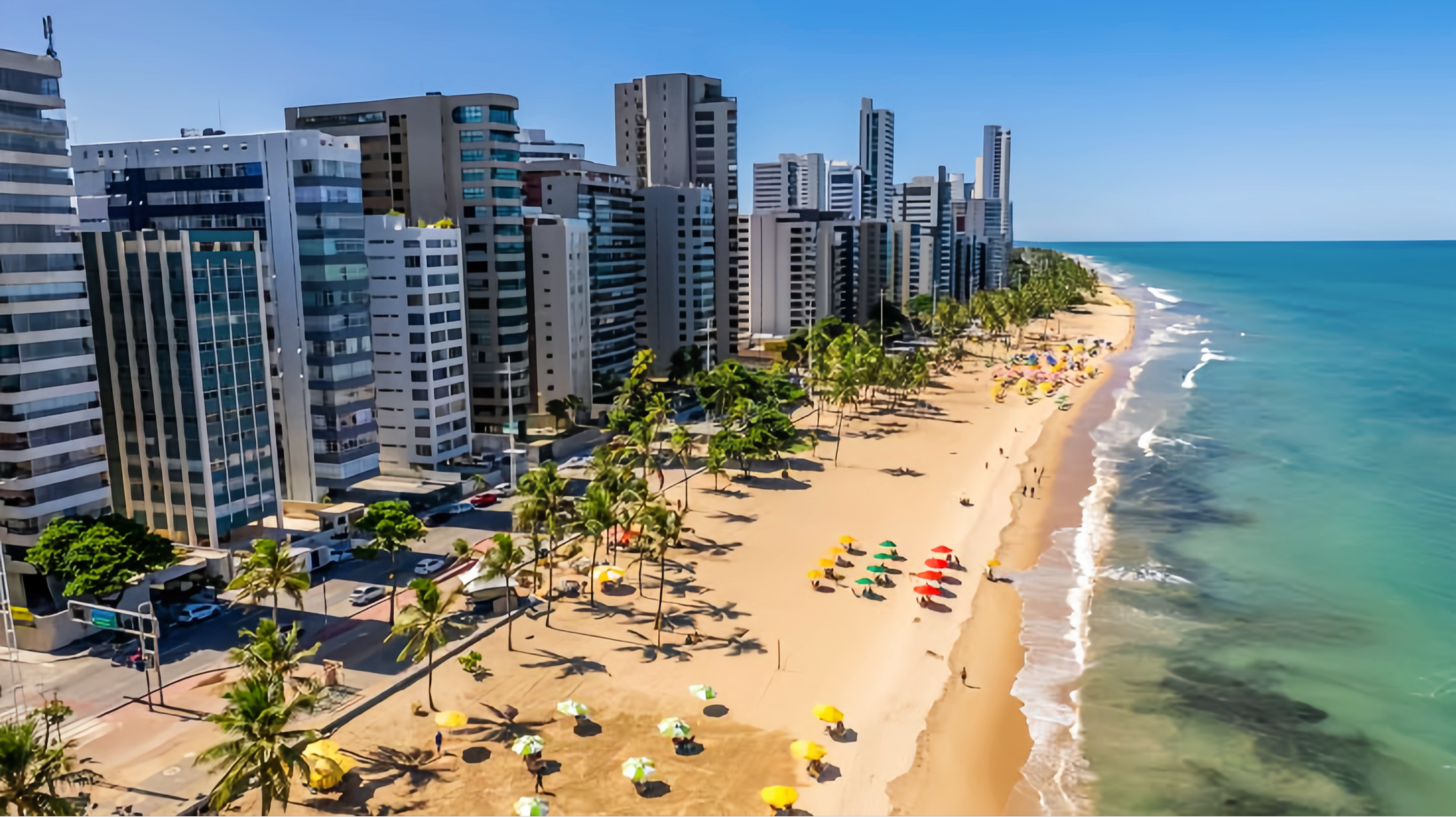 Sala de estar - Apartamento Temporada Recife - Recife Flats - Aluguel de apartamentos em Boa Viagem